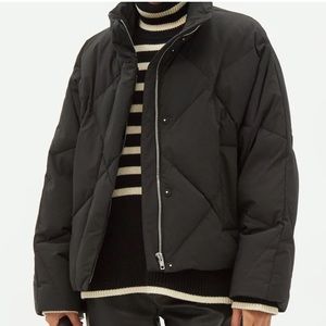 NWT Stand Studio Aina Puffer Jacket in Black